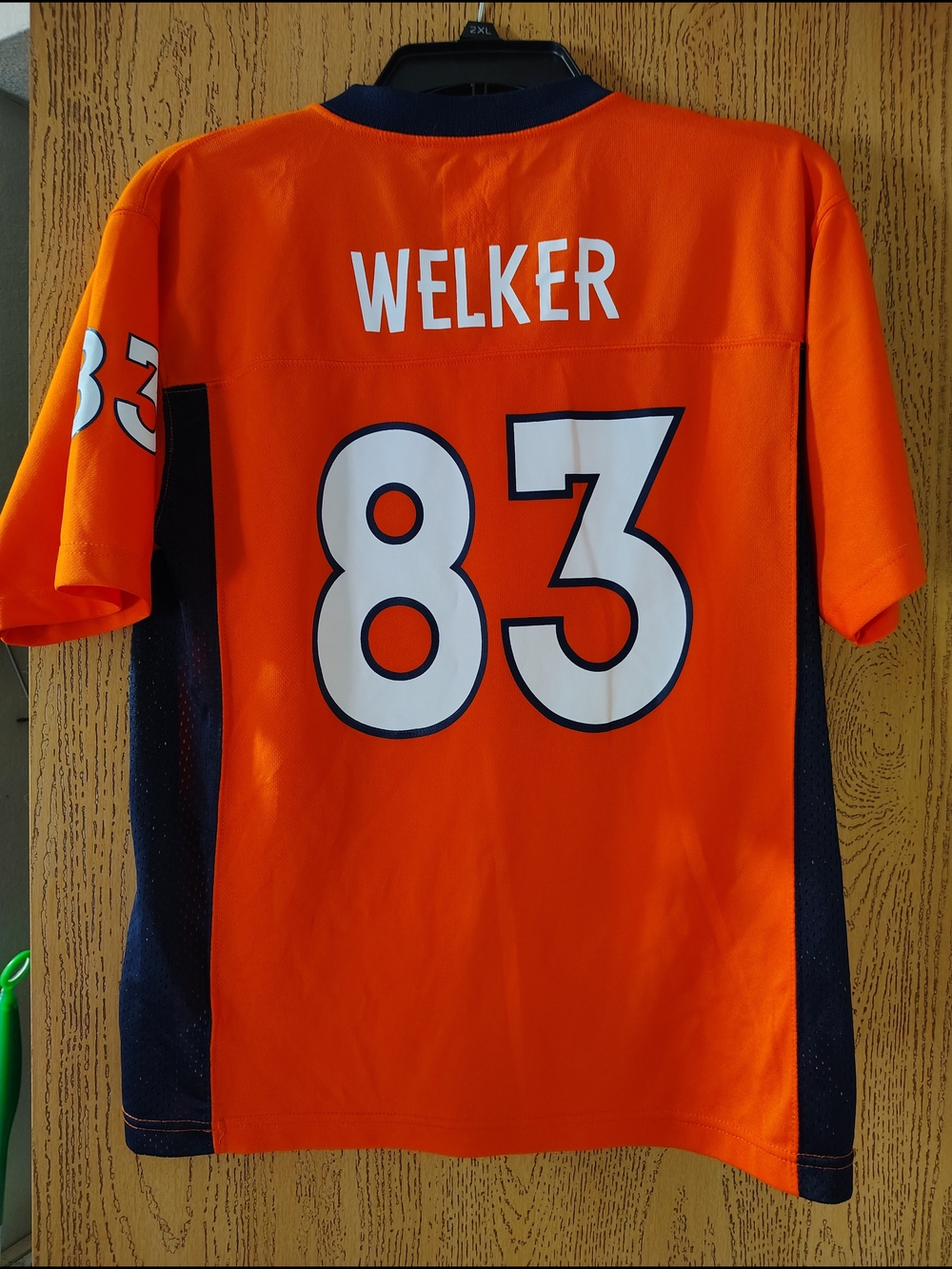 NFL Orange & Navy Wes Welker #83 Kids Jersey
